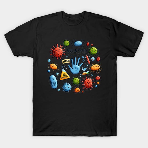 Bacteria AI T-Shirt by DorianFox